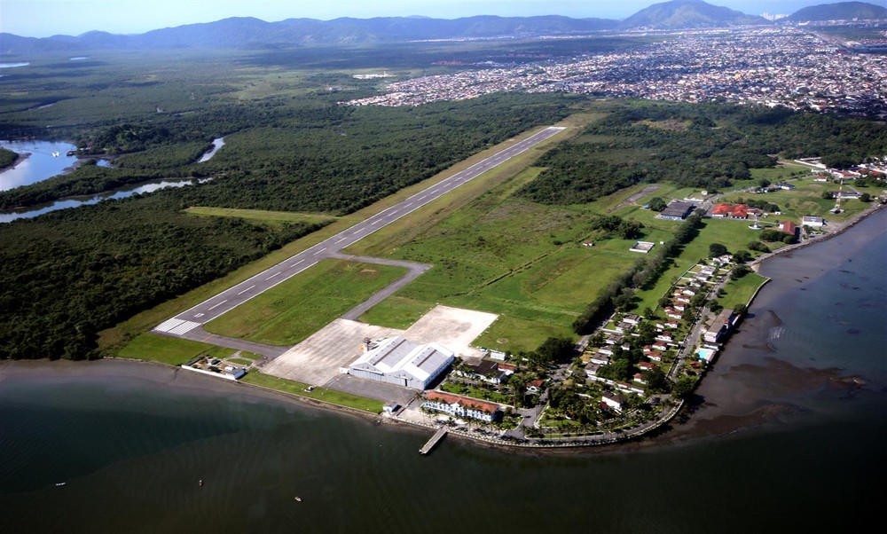 Projeto do Aeroporto de Guarujá, SP, é simplificado e deve ganhar terminal provisório