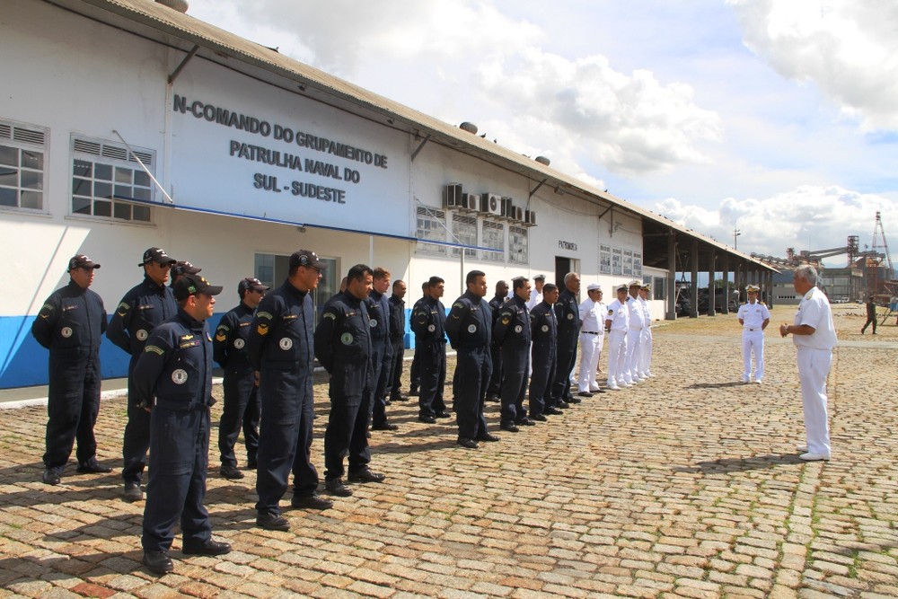 Marinha inaugura Grupamento de Patrulha Naval para intensificar ações no litoral de SP
