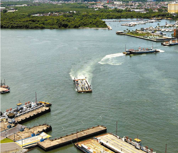 Balsas atingidas por navio voltam a operar em até 45 dias