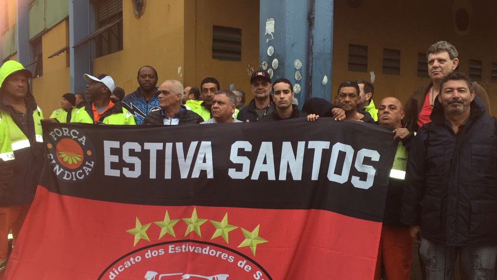 Greve dos estivadores afeta operações e imagem do Porto de Santos, diz Sopesp