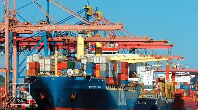 Porto de Santos: 100 milhões de toneladas até setembro