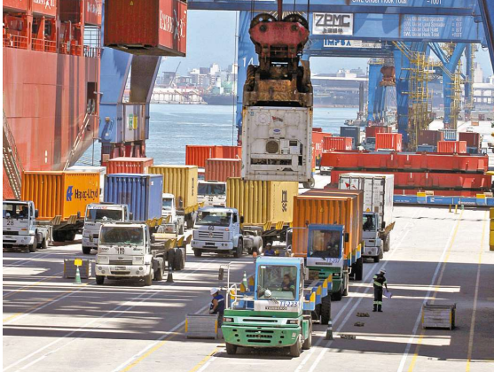 Tarifas portuárias prejudicam exportações, indica pesquisa da CNI