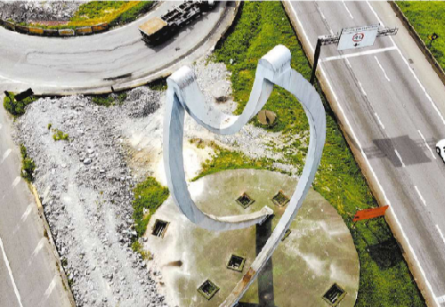 Estacas dão início à obra de viaduto