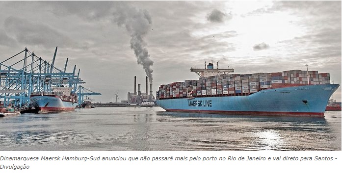 Mudança de porto onera exportação
