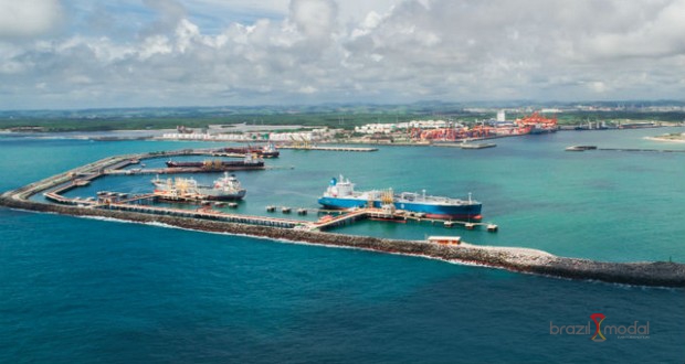 Exportações crescem 33% no Porto de Suape