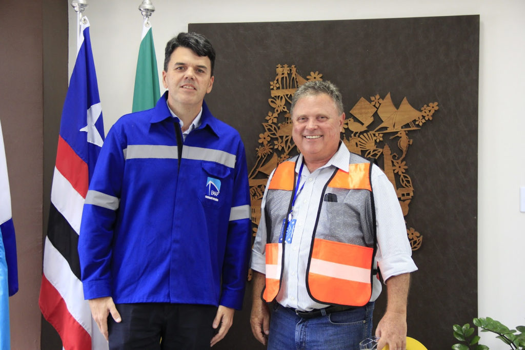 Investidor do Tegram visita o Porto do Itaqui