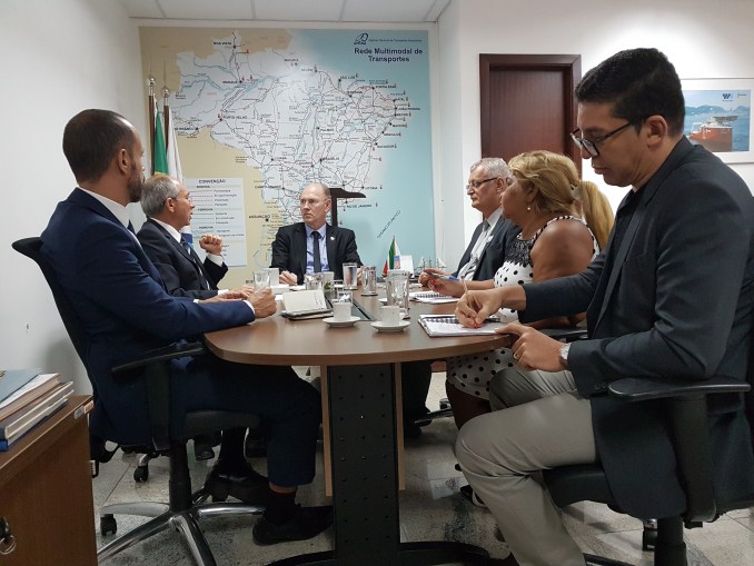 ANTAQ recebe vice-presidente da CNT