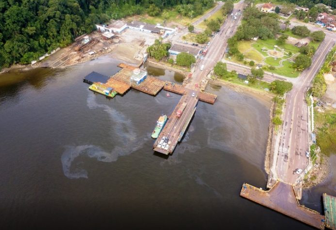 Capitania dos Portos investiga derramamento de óleo na Baía de Guaratuba