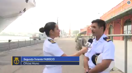Três navios da França atracaram no Rio de Janeiro
