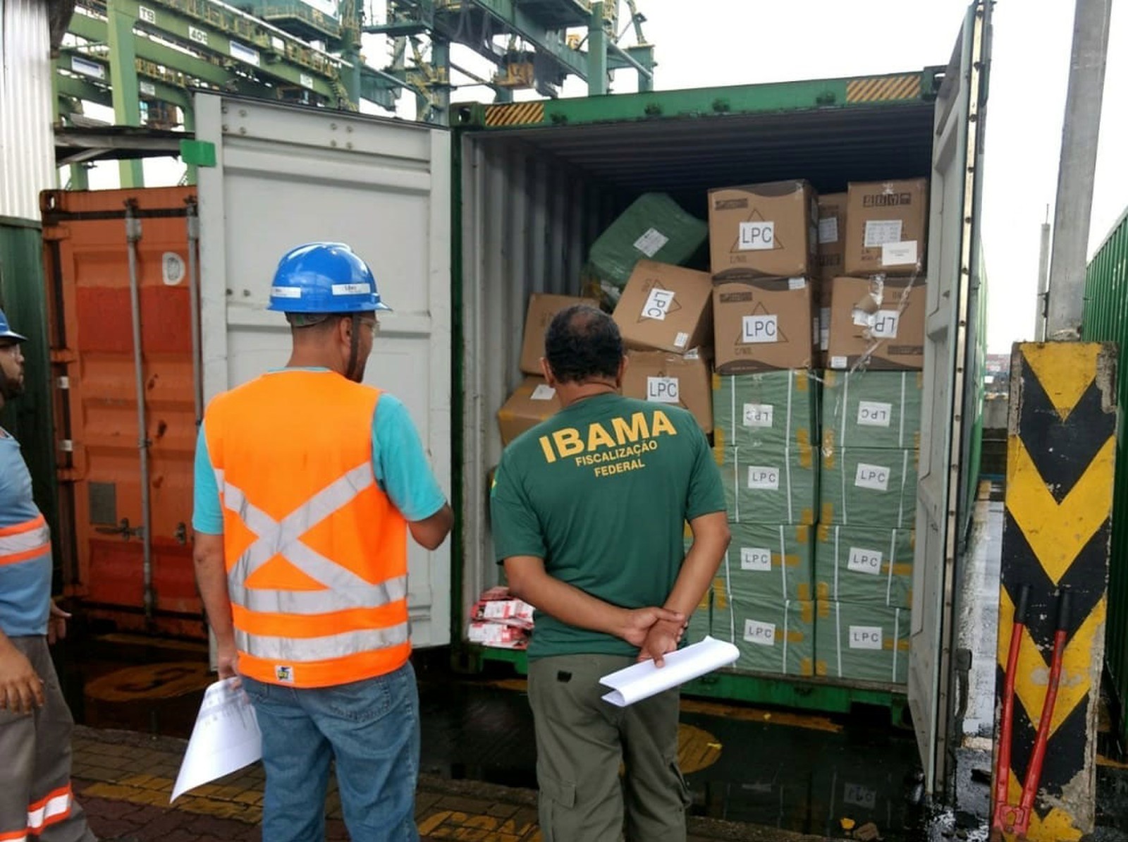 Ibama deflagra operação para fiscalizar cargas 'esquecidas' no Porto de Santos, SP