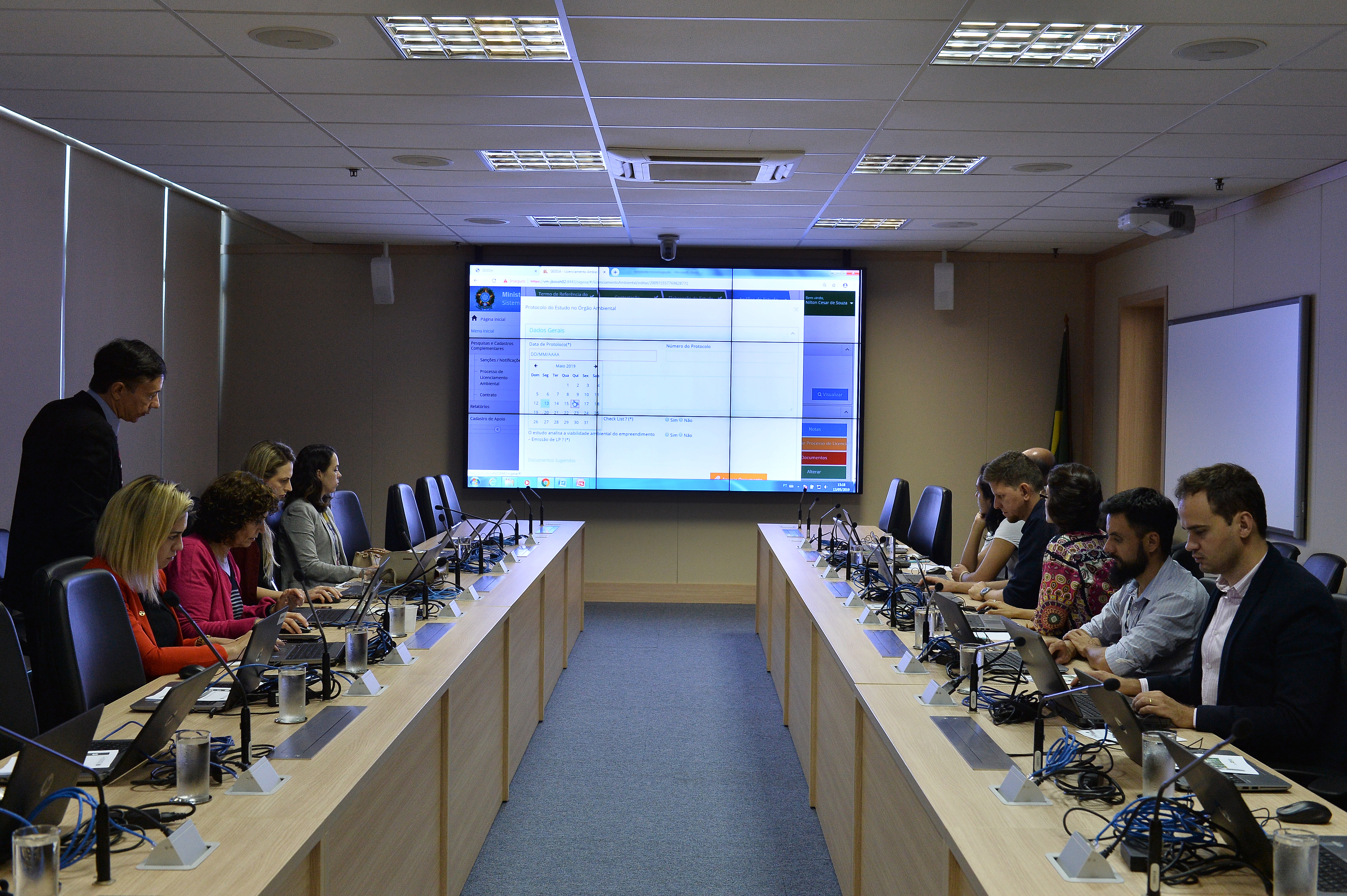 Ministério realiza capacitação sobre Sistema de Gestão de Licenciamento Ambiental