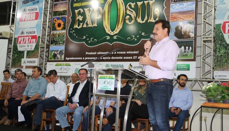 Prefeito João Carlos Krug “nossa meta agora é transformar em um grande pólo de confinamento de bovino”