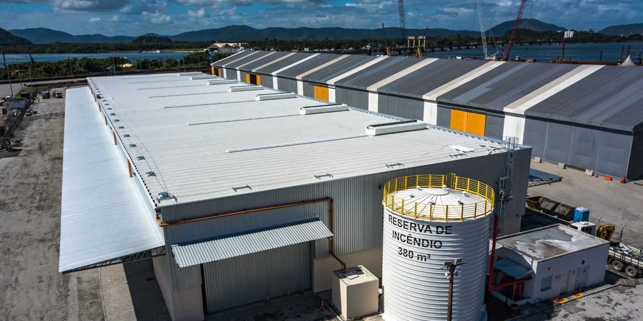 Terminal do Porto de Santos inaugura armazém logístico