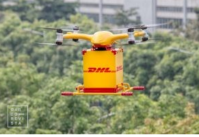 DHL Express, em parceria com a EHang, inicia serviço de entrega com drones