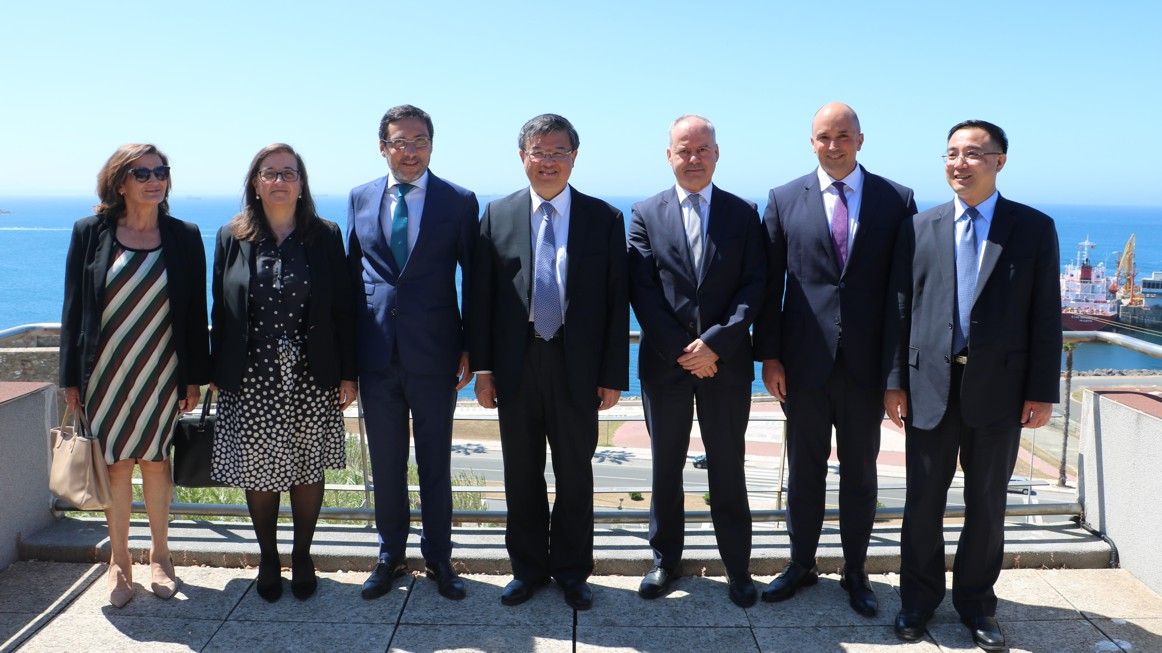 Porto de Sines recebeu Ministro das Alfândegas da China