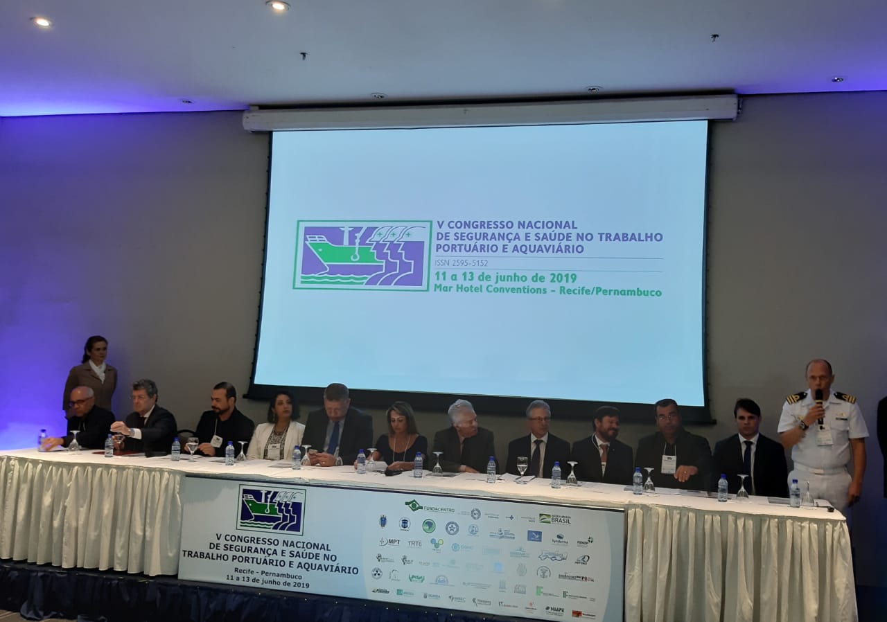 Fenop participa de evento nacional sobre prevenção de acidentes no sistema portuário