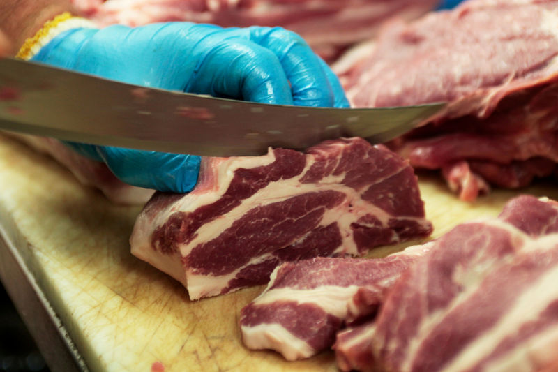 Importações chinesas de carne suína dispararam em maio 