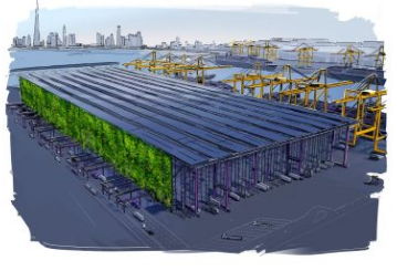 DP World anuncia o avanço de seu sistema de armazenamento de contêineres em racks 