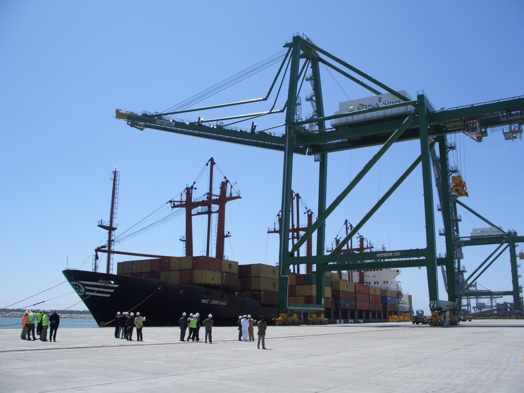 MSC Portugal celebrou aniversário da primeira escala no Porto de Sines