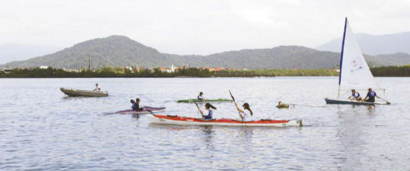 Guarujá retoma esportes náuticos