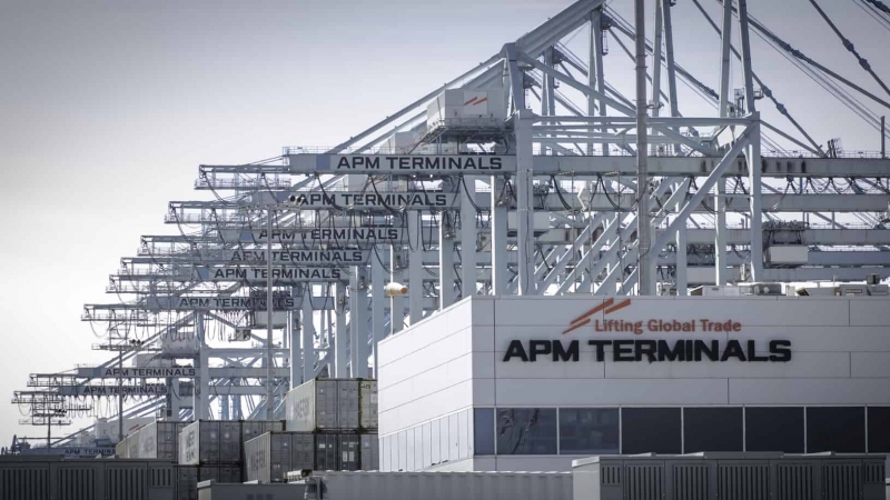 APM recebe aprovação do porto de L A para automação