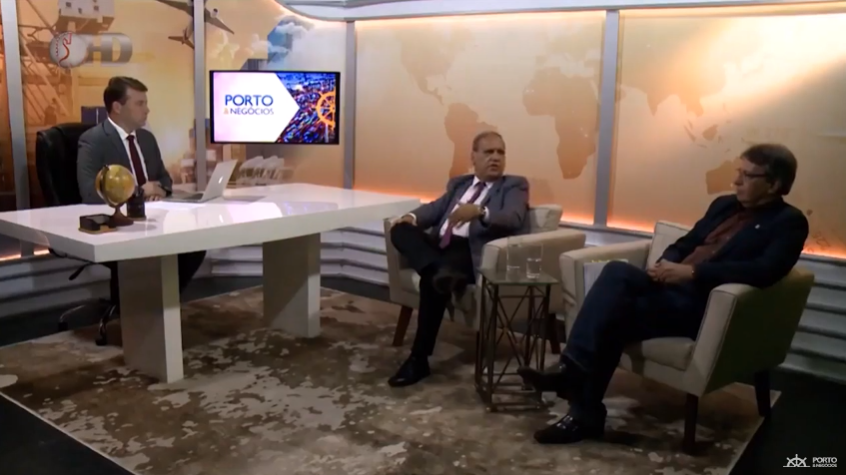 Porto & Negócios debate Plano Mestre do Porto de Santos e a situação financeira da Codesp com Rodolfo Amaral e Adilson Gonçalves