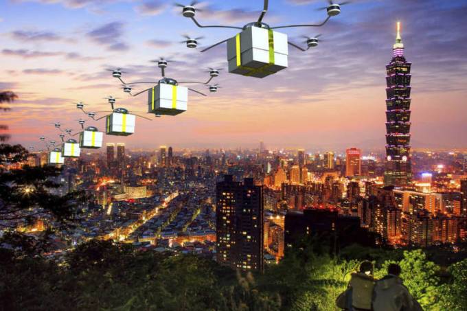 UberEats testa entregas por drone em parceria com McDonald´s nos EUA