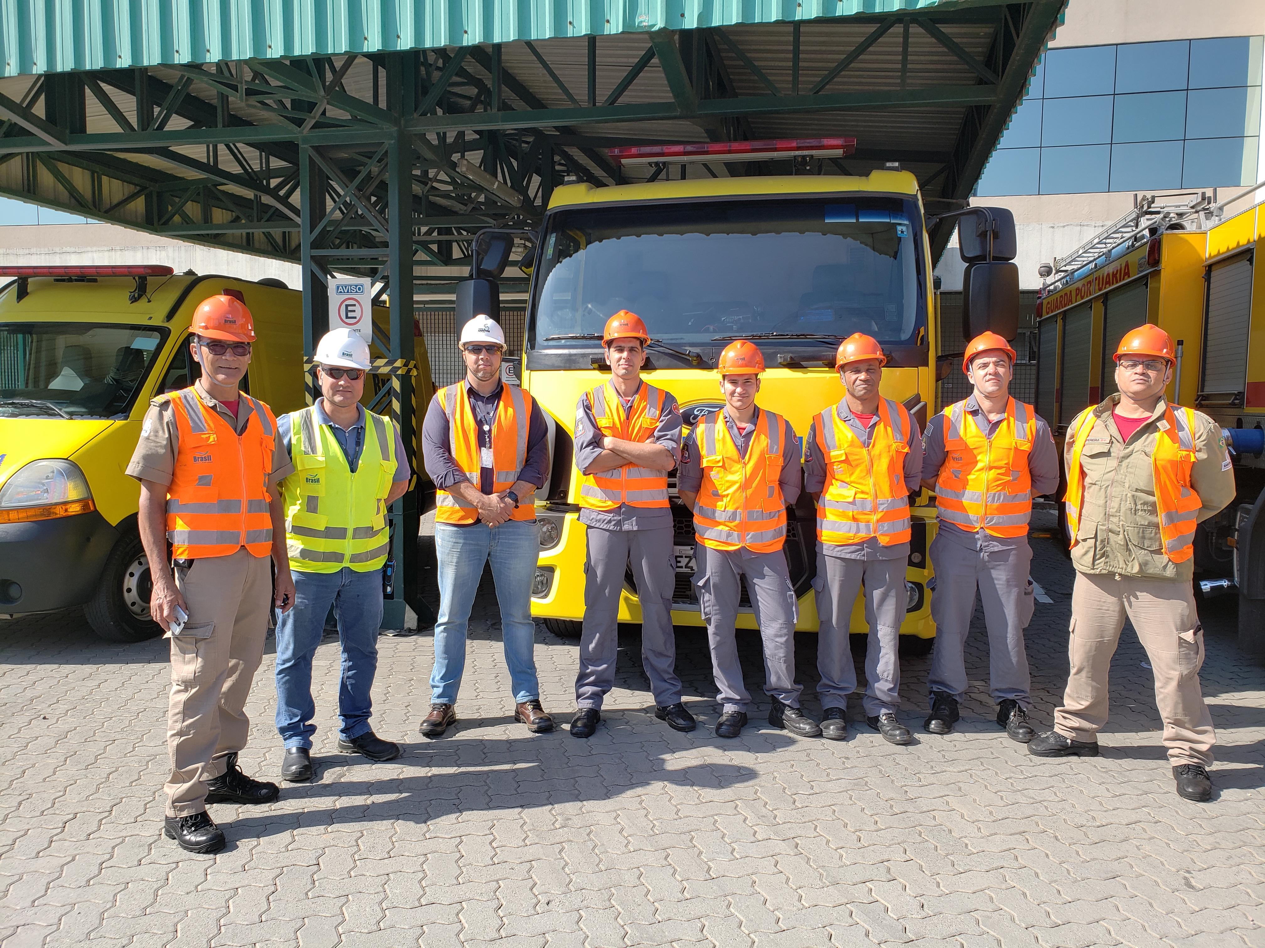 BTP recebe visita de representantes do PAM (Plano de Ajuda Mútua), do Porto de Santos