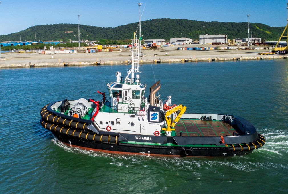 Wilson Sons Rebocadores lança escort tug 'WS Áries'