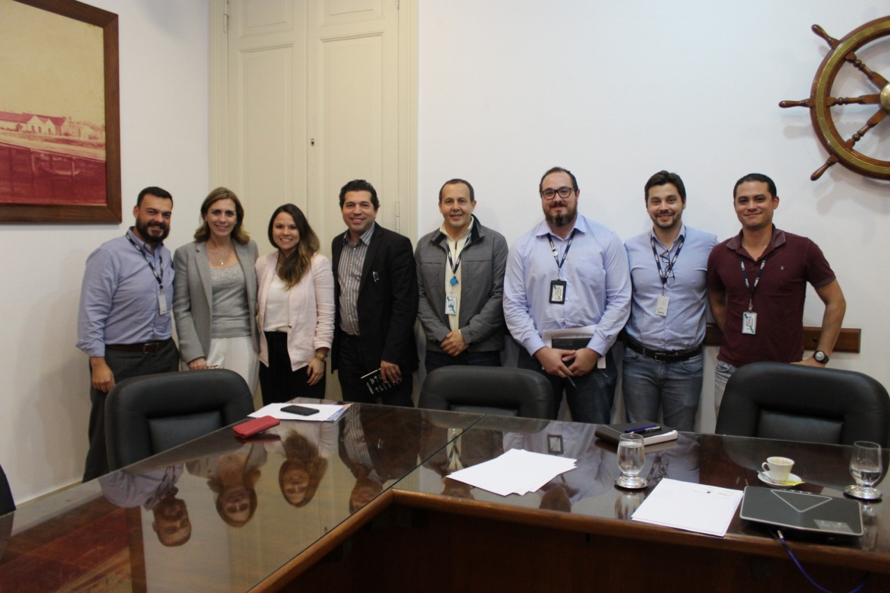 Deputada Rosana Valle se reúne com diretoria da Codesp