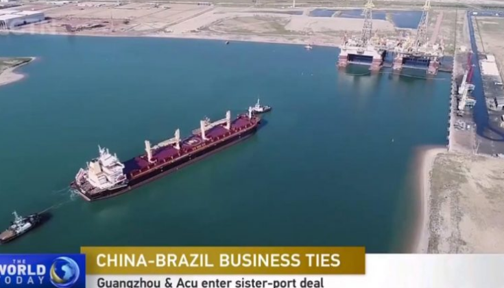 Porto do Açú é destaque na imprensa da China