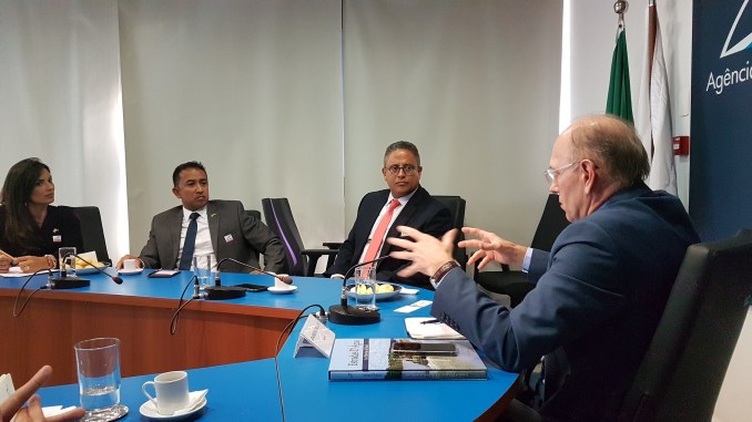Diretor da ANTAQ recebe novo adido da Guarda Costeira junto à Embaixada dos EUA no Brasil