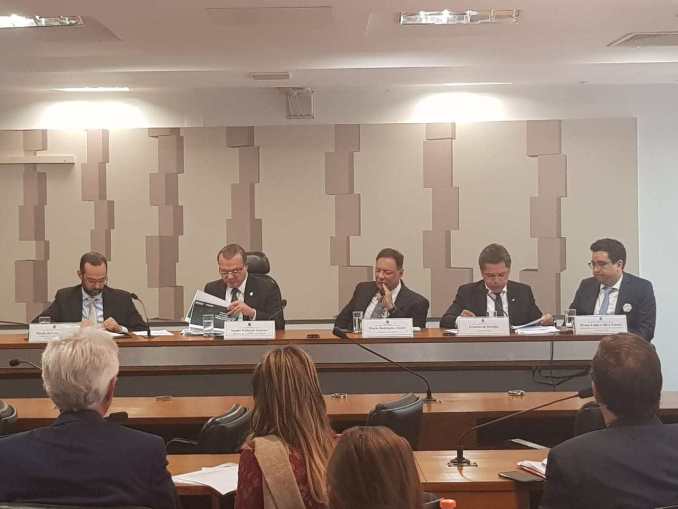 Diretor da ANTAQ participa de audiência no Senado para tratar da MP 882
