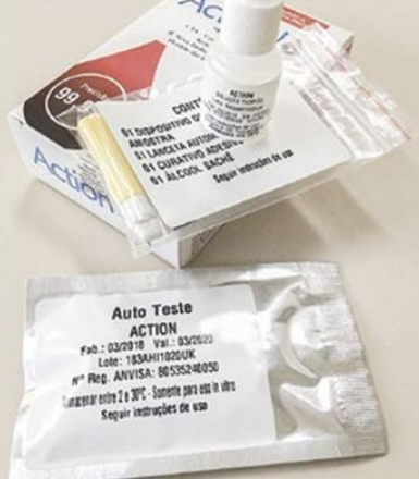 Autoteste de HIV está disponível em Santos