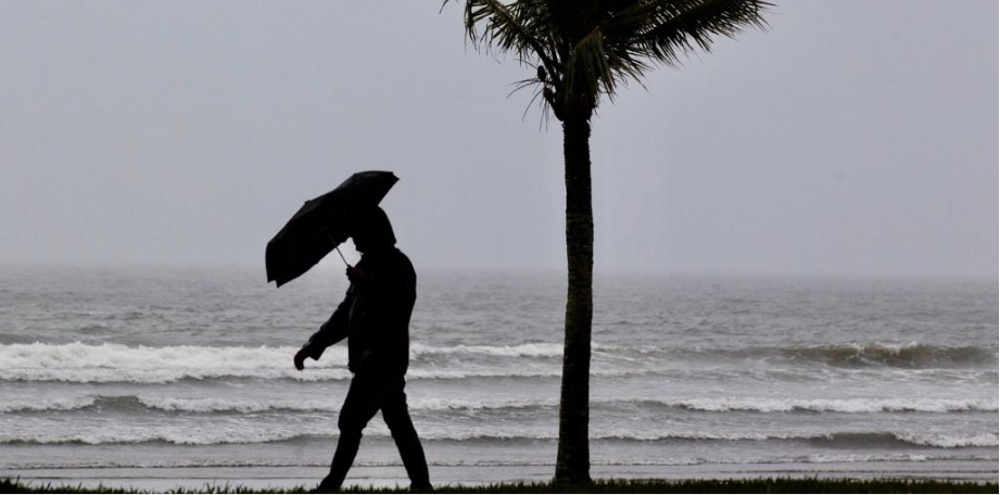 Frente fria trará chuva para o fim de semana na Baixada Santista