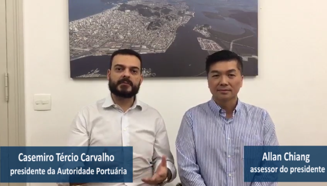 Presidente da Autoridade Portuária de Santos, Casemiro Tércio Carvalho, faz um balanço sobre a viagem à China, realizada na semana passada