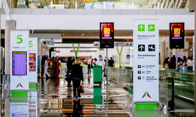 Aeroporto de Brasília terá 518 voos extras em julho