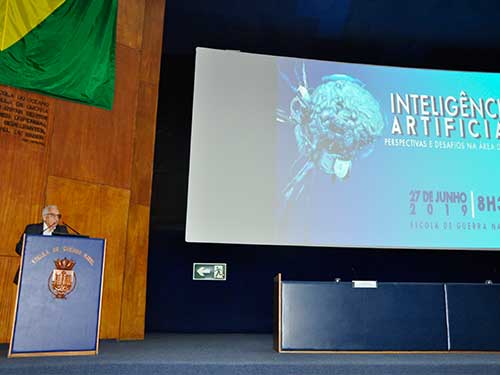 Inteligência artificial é foco de debate na Escola de Guerra Naval