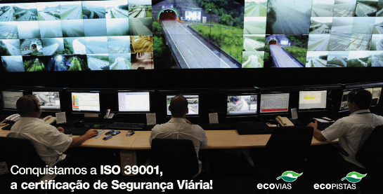 Ecovias e Ecopistas conquistam, pela primeira vez, a certificação de Segurança Viária, a ISO 39001.