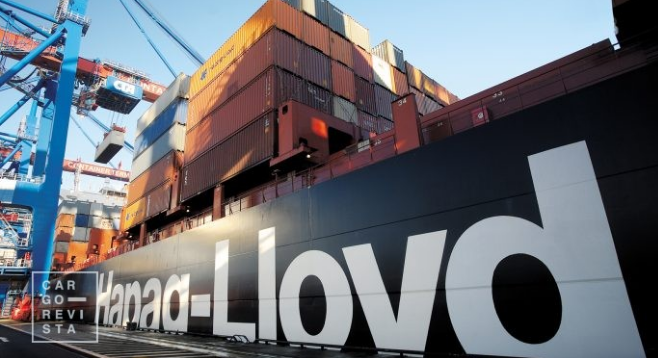 Hapag-Lloyd aposta em robôs para pintar nove dos seus porta-contentores