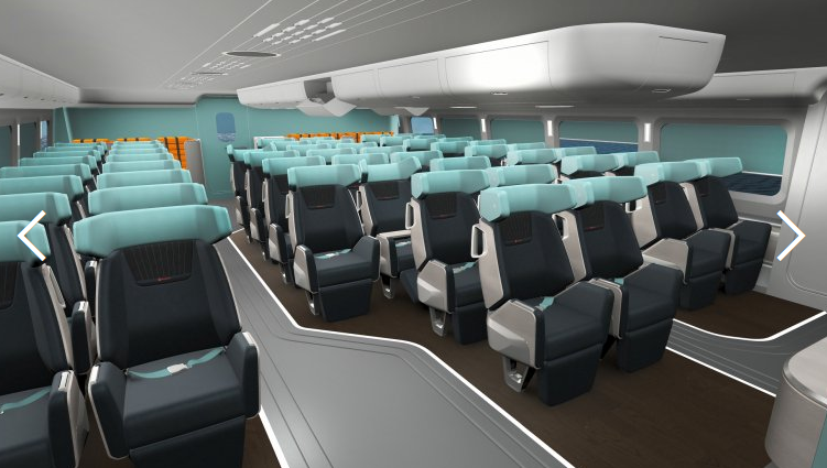 Design da Peugeot chega aos navios de passageiros