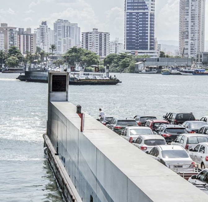 Ponte entre Santos e Guarujá opõe governo e operadores do Porto