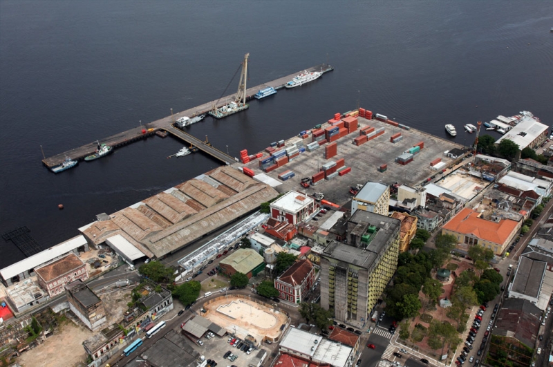 Porto de Manaus terá tamanho redefinido