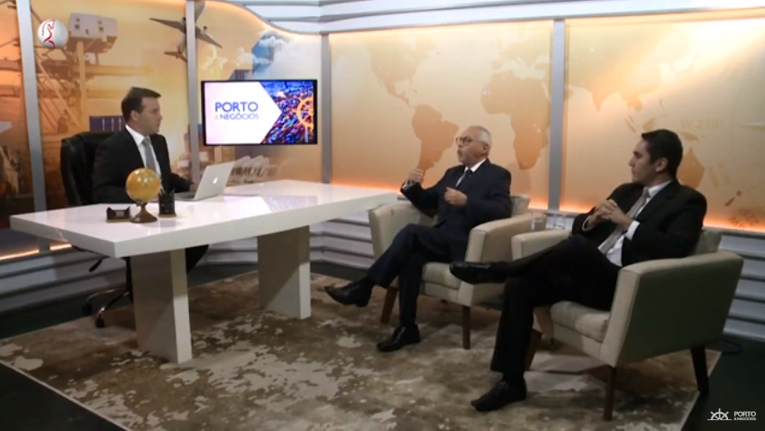 Entrevista com Sérgio Aquino, presidente da Fenop e Lucas Rênio, presidente da Comissão de Direito Portuário OAB/Santos