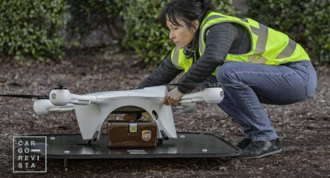 UPS criou subsidiária para operar entregas de encomendas através de drones
