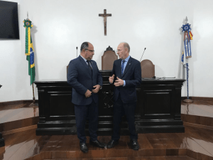 Diretor da ANTAQ visita chefe do EMA e presidente do Tribunal Marítimo