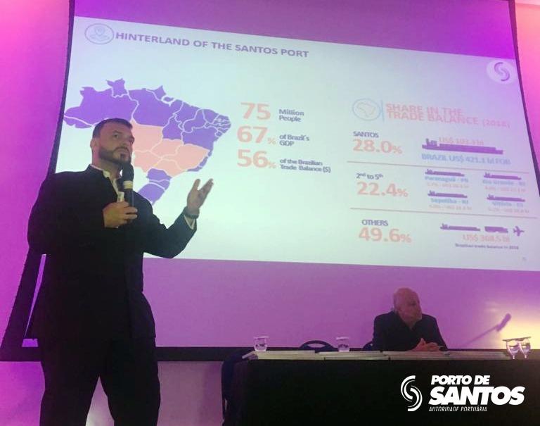 Presidente da Autoridade Portuária de Santos, Casemiro Tércio Carvalho, falou sobre as “Perspectivas de Investimentos no Porto de Santos” no Fórum Infra 2021