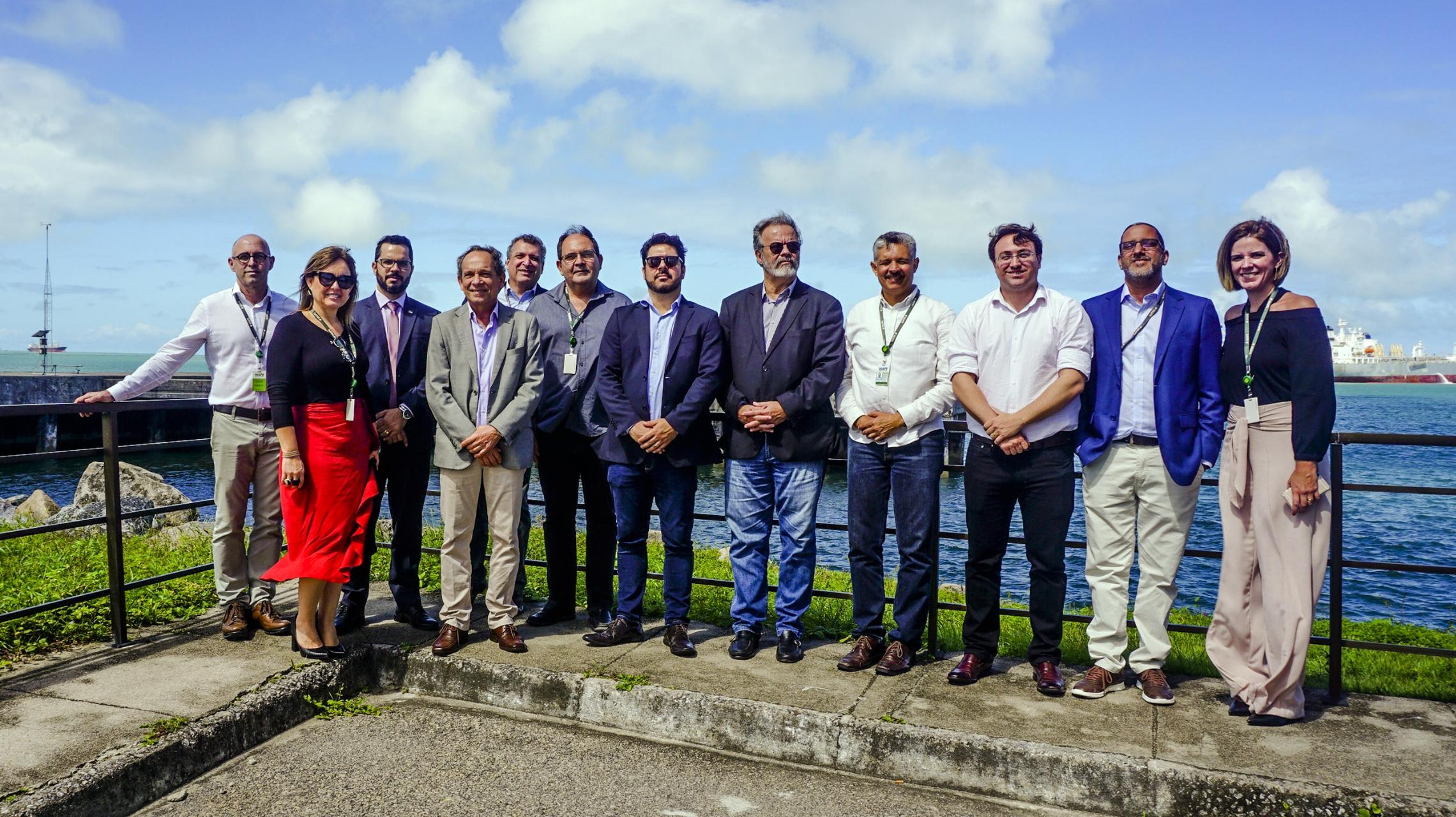 Integrantes do novo Conselho Administrativo de Suape (Consad) realizaram uma visita técnica aos portos interno e externo do Complexo Industrial Portuário de Suape