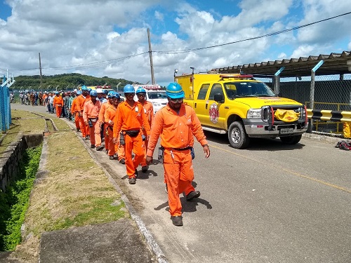 Simulado de emergência da Braskem é realizado com sucesso no Porto de Aratu