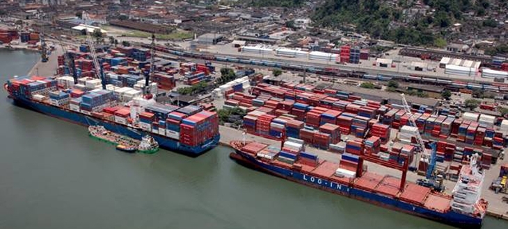 Movimento de cargas no Porto de Santos bate novo recorde em julho